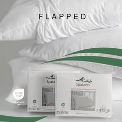 Spatzers Flüssigkeitsdichter Baumwollkissenbezug Doppelpack Einzelpack