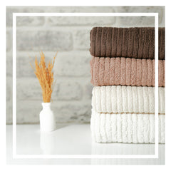 4-teiliges Premium Handtuch Set 50x90 cm "TILIA 2" | 100% hochwertige Baumwolle