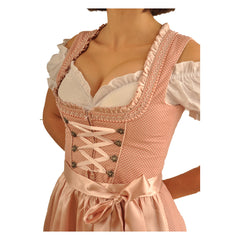 Spatzers Dirndl Trachtenkleid Damen Rosa 2 Tlg. Kleid und Schürze ohne Bluse!! Sidney