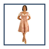 Spatzers Dirndl Trachtenkleid Damen Rosa 2 Tlg. Kleid und Schürze ohne Bluse!! Sidney